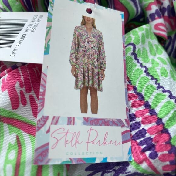 Stella Parker FLORAL DREAMS LILAC Dress - Picture 10 of 11